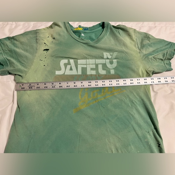 Authentic Rebel Yell  thrashed tshirt “safety is my goal” - Picture 4 of 7